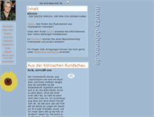 Tablet Screenshot of marita-dohmen.de